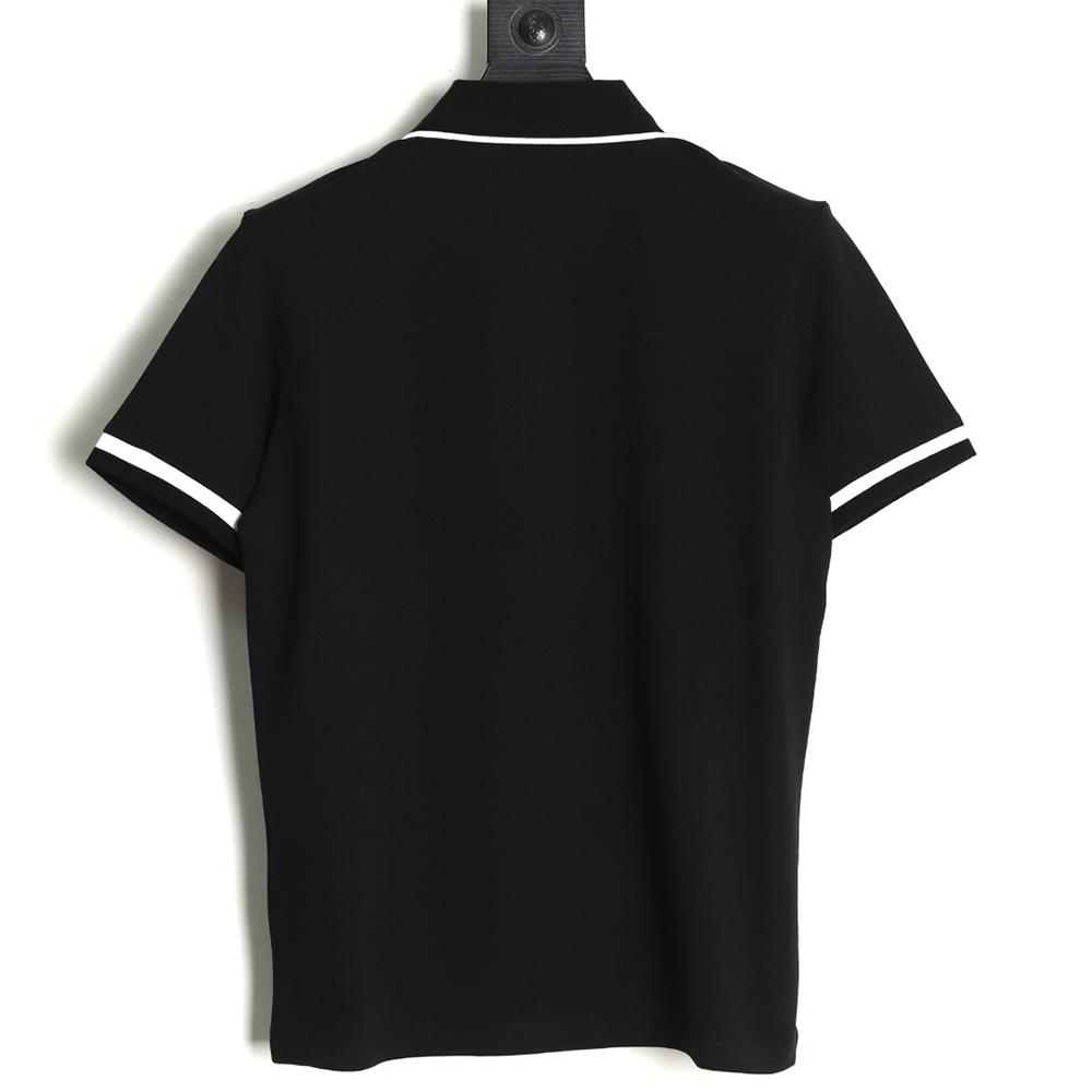 Celine classic embroidered small logo Polo short sleeve TSK1