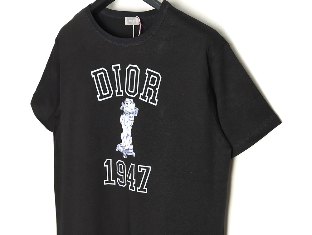Dior Bobby embroidered cotton slub jersey T-shirt