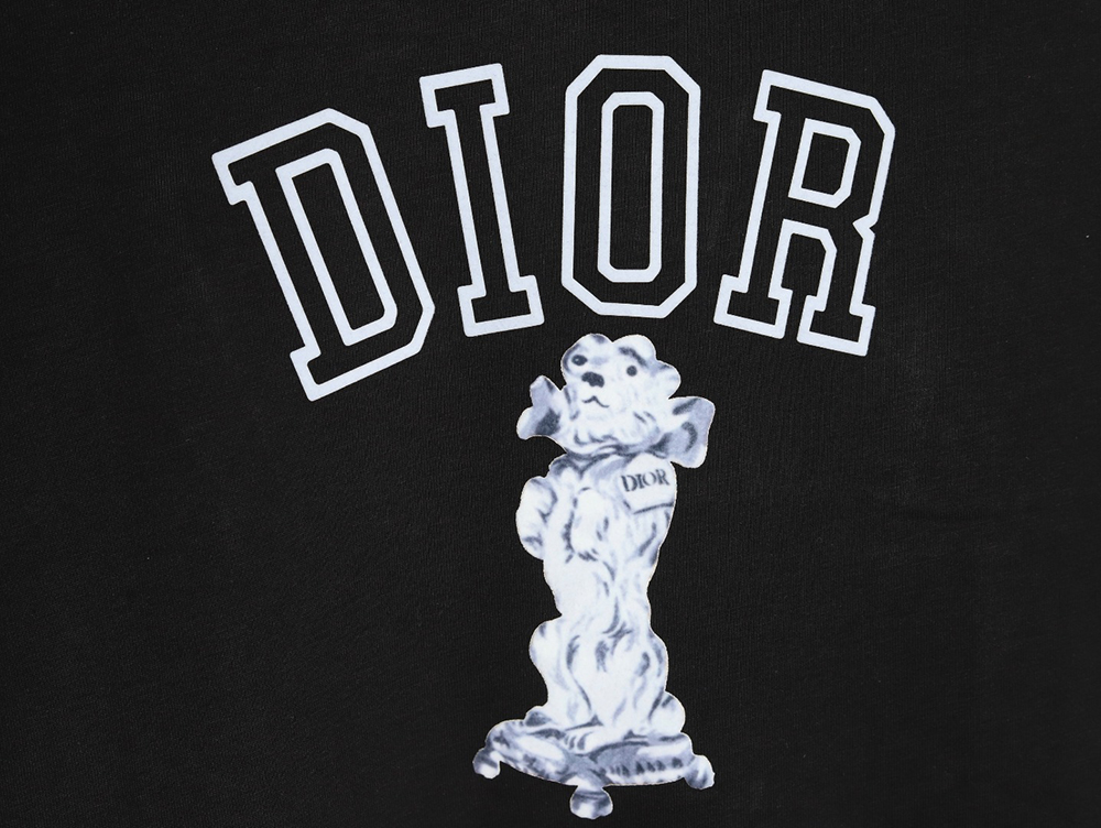 Dior Bobby embroidered cotton slub jersey T-shirt