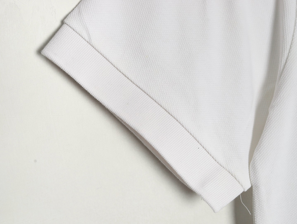 Dior embroidered CD letters Polo short sleeve