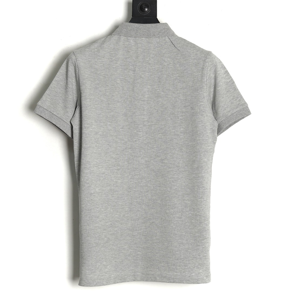 Dior embroidered CD letters Polo short sleeve TSK1