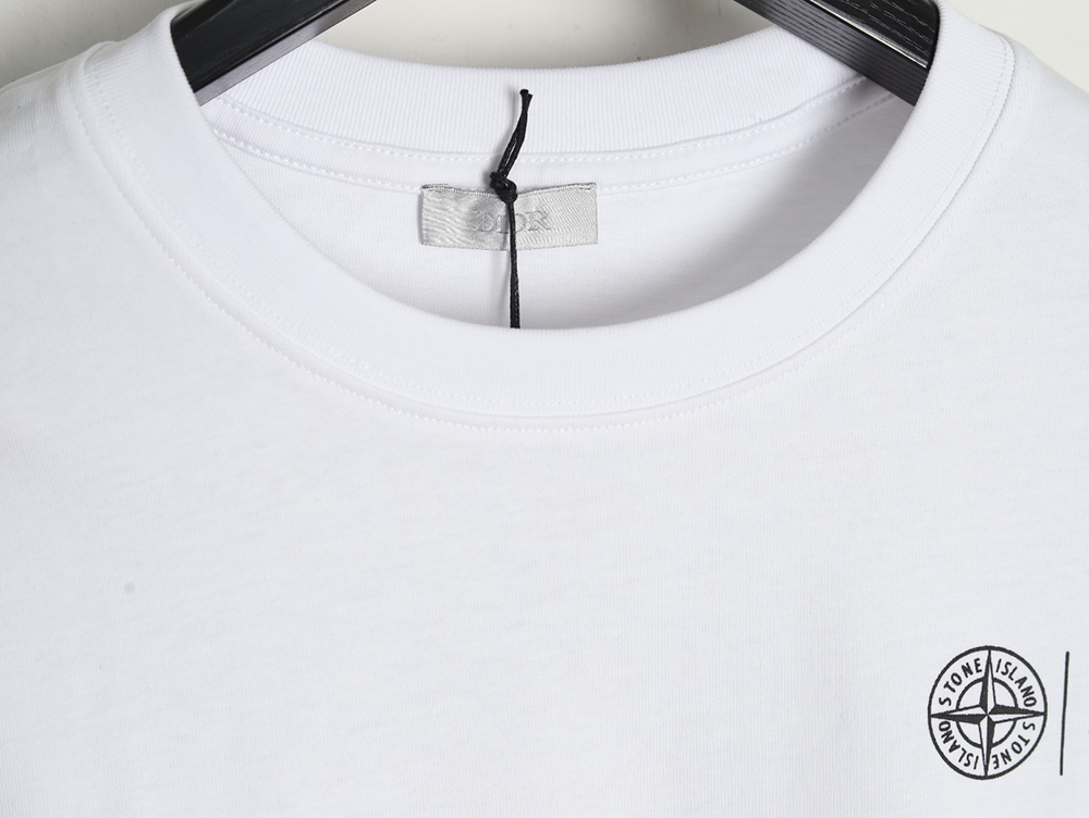 Dior & Stone Island crosshair print short-sleeved T-shirt