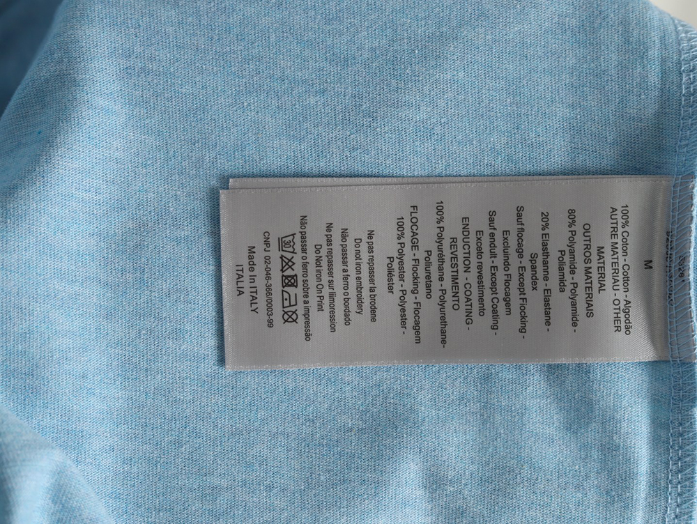 Dior washed distressed letter print short sleeves TSK1