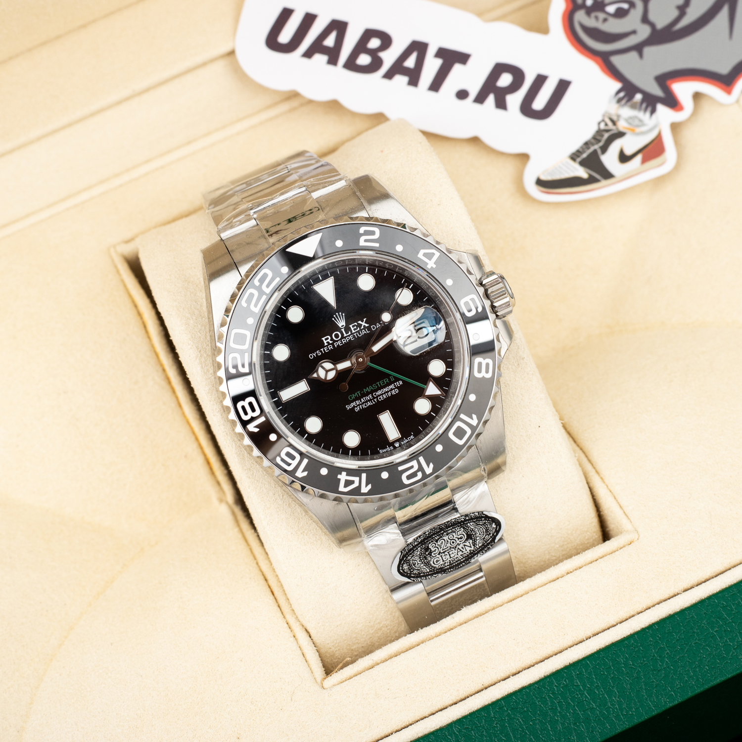 Rolex - GMT Master II 116710LN Black Ceramic 904L Oyster GMF V5 VR3186