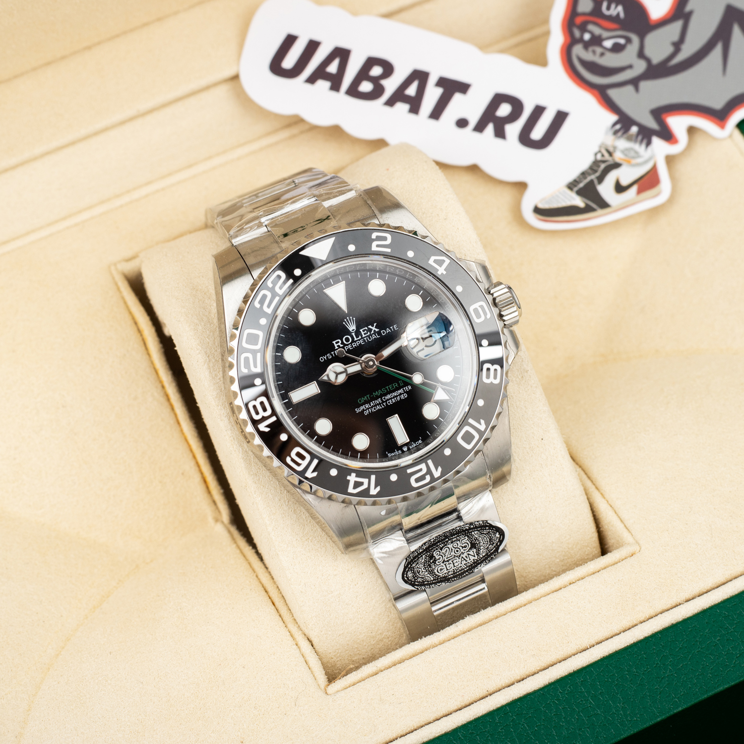 Rolex - GMT Master II 116710LN Black Ceramic 904L Oyster GMF V5 VR3186
