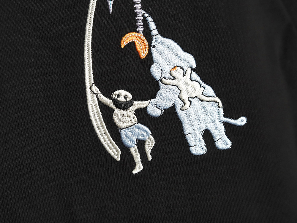 Loewe embroidered coconut tree short sleeve T-shirt TSK1