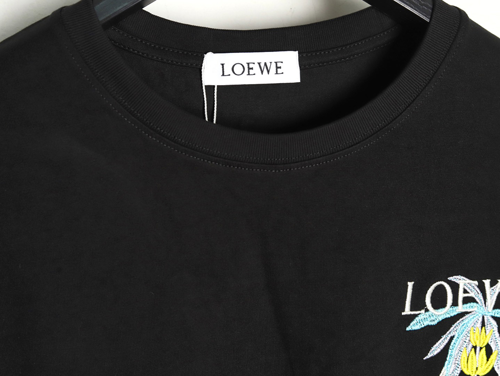 Loewe embroidered coconut tree short sleeve T-shirt TSK1