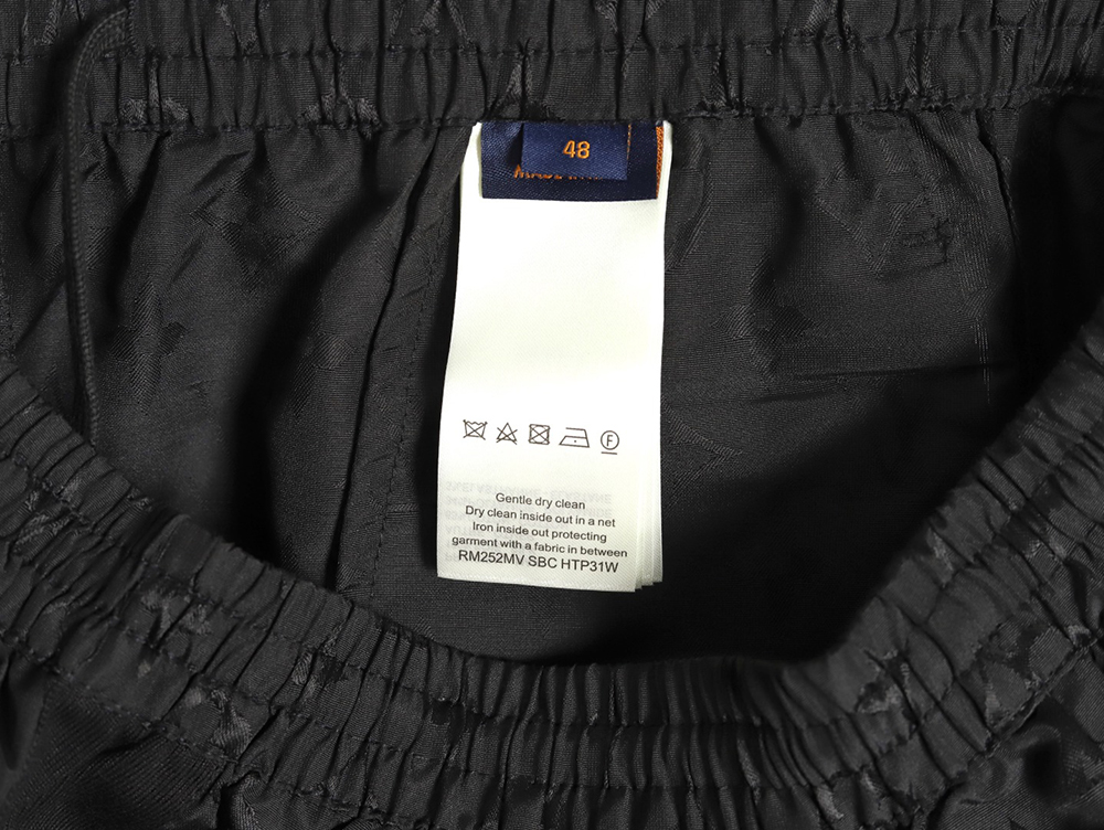 Louis Vuitton old flower pattern jacquard silk shorts