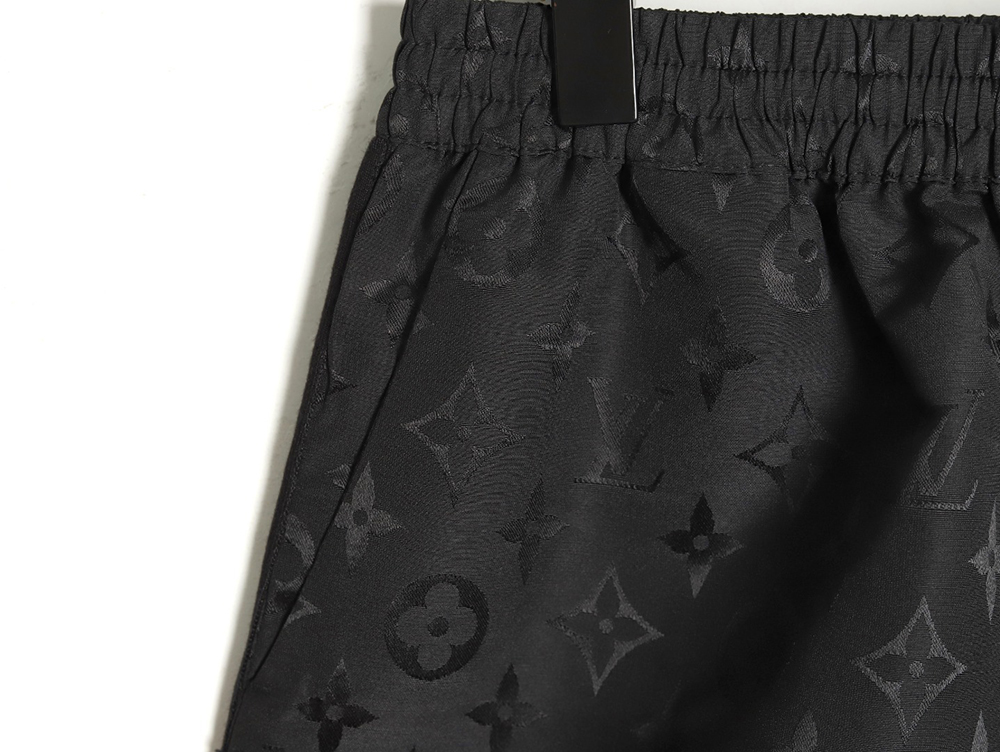 Louis Vuitton old flower pattern jacquard silk shorts