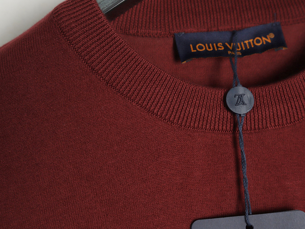 Louis Vuitton jacquard lettering logo short sleeves