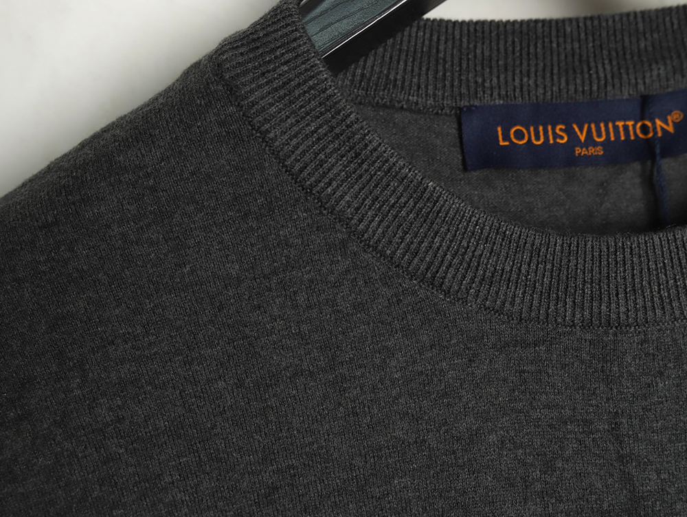 Louis Vuitton jacquard lettering logo short sleeves tsk1