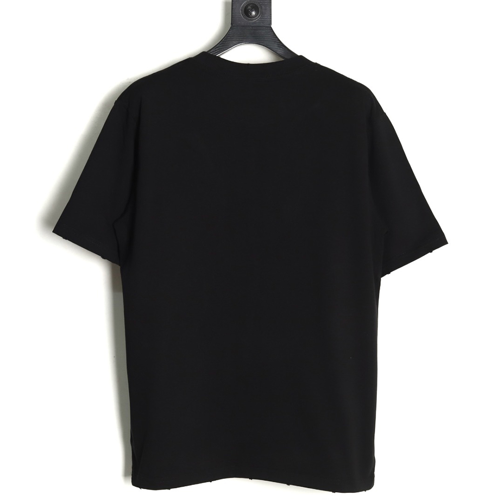 Prada chest lettering logo short sleeves tsk1