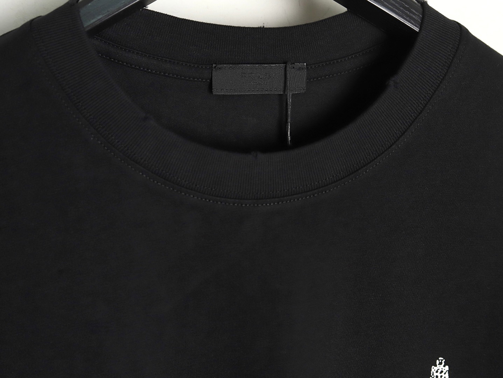 Prada chest lettering logo short sleeves tsk1