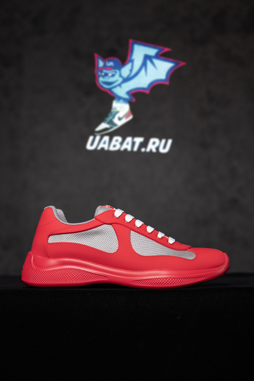 Prada America's Cup sneakers 'Red'