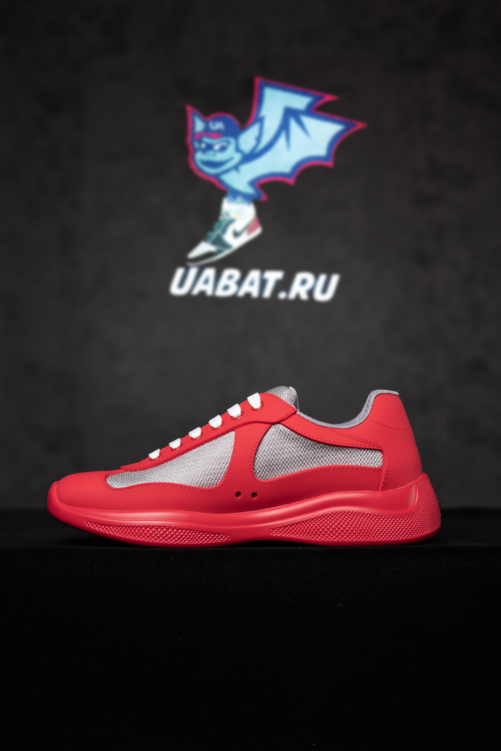 Prada America's Cup sneakers 'Red'