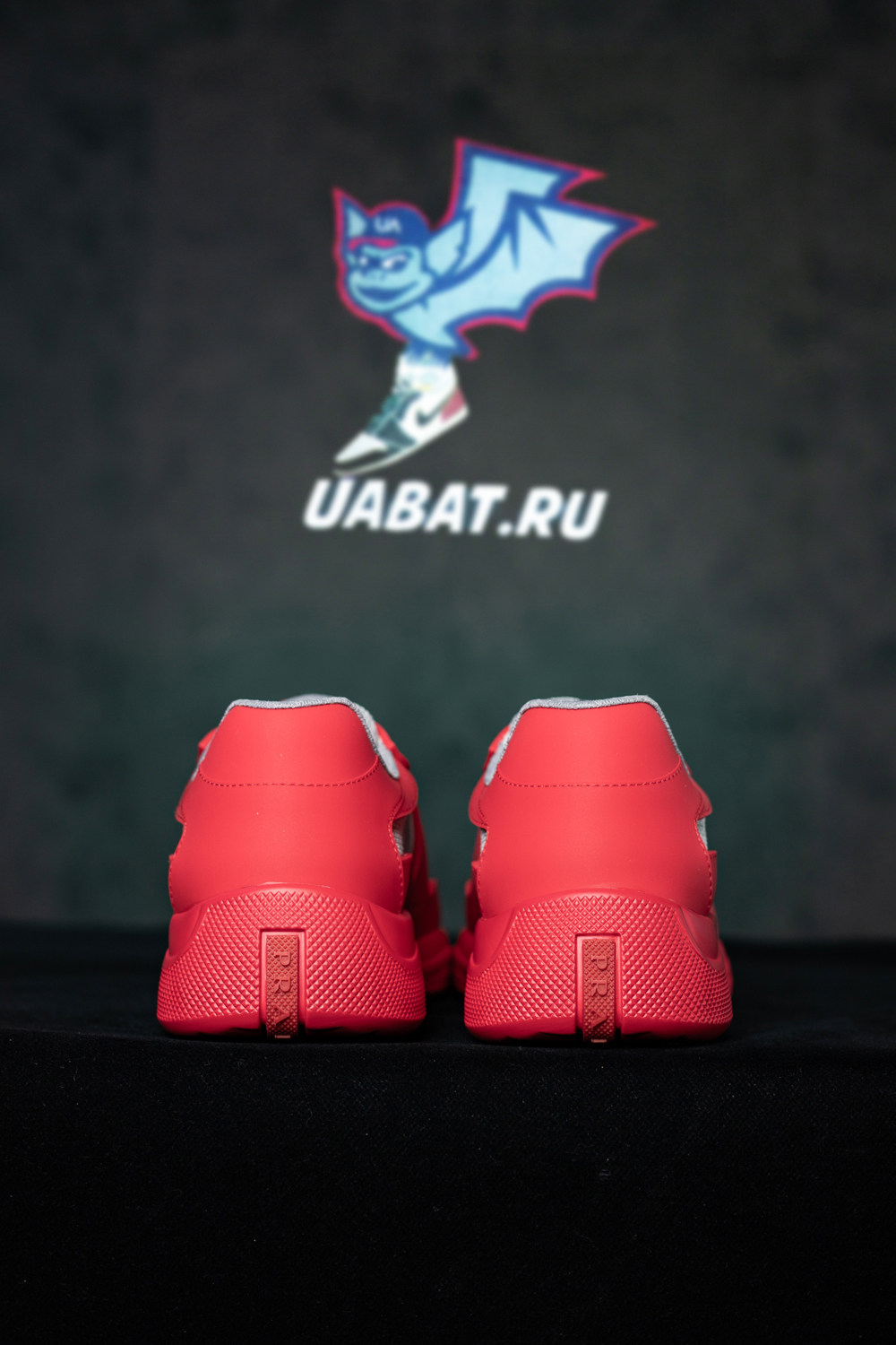 Prada America's Cup sneakers 'Red'