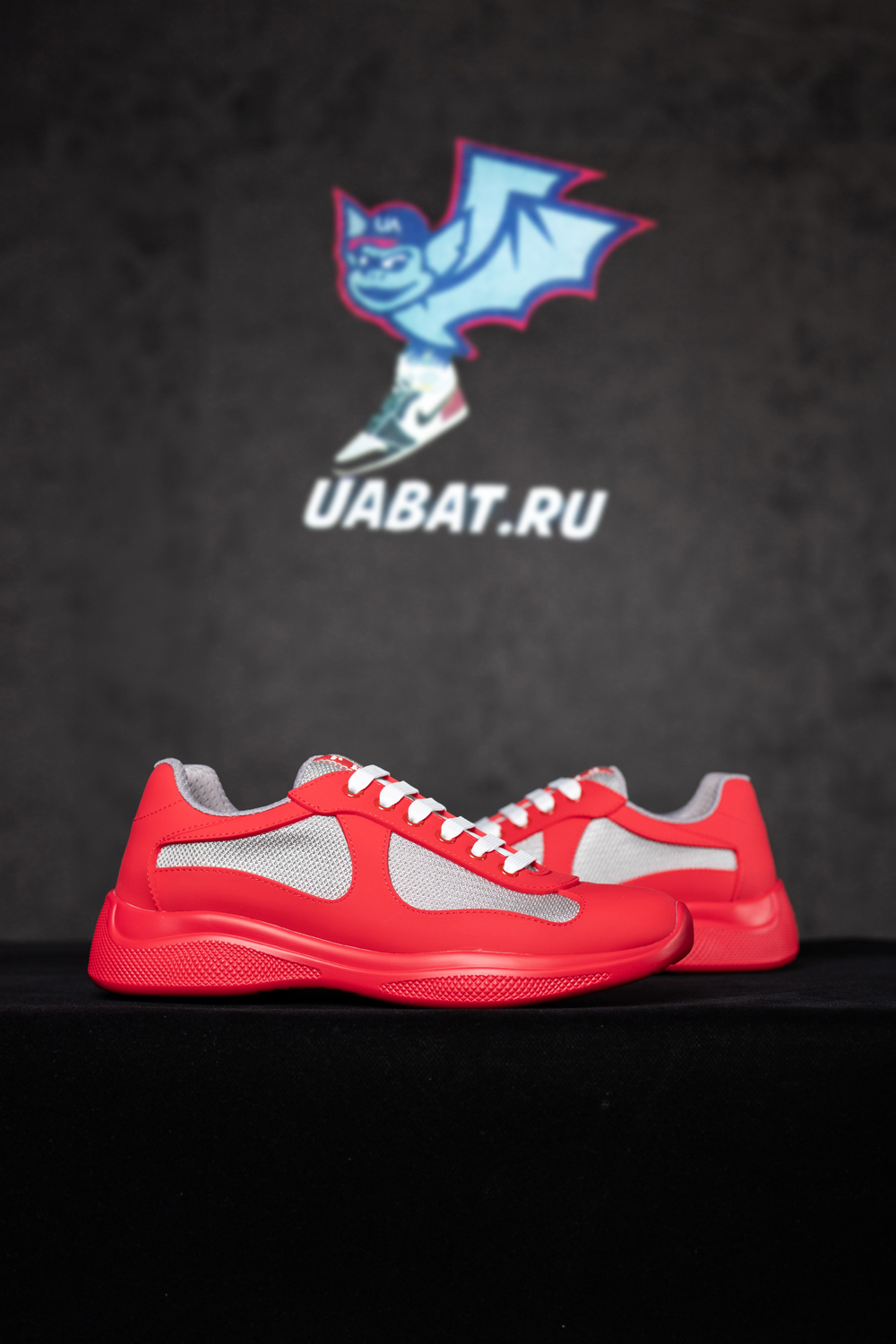 Prada America's Cup sneakers 'Red'