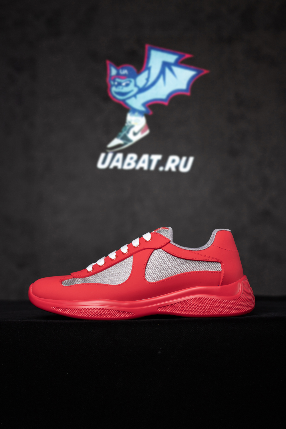 Prada America's Cup sneakers 'Red'