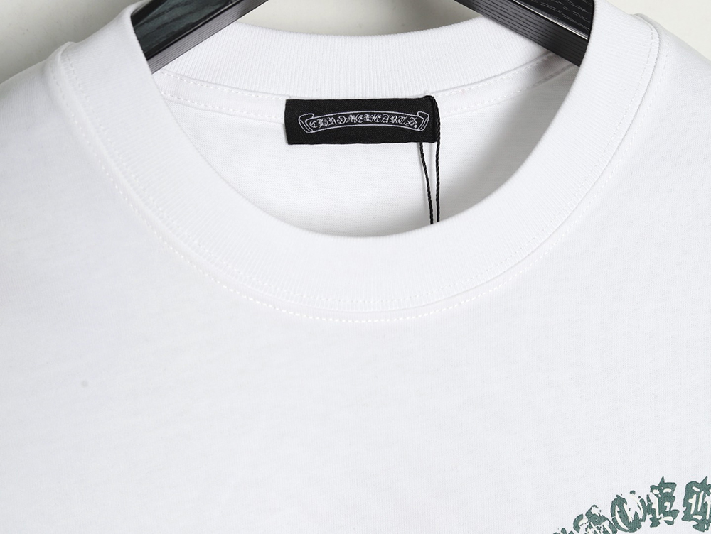 Chrome Hearts mottled cross Sanskrit print short sleeves