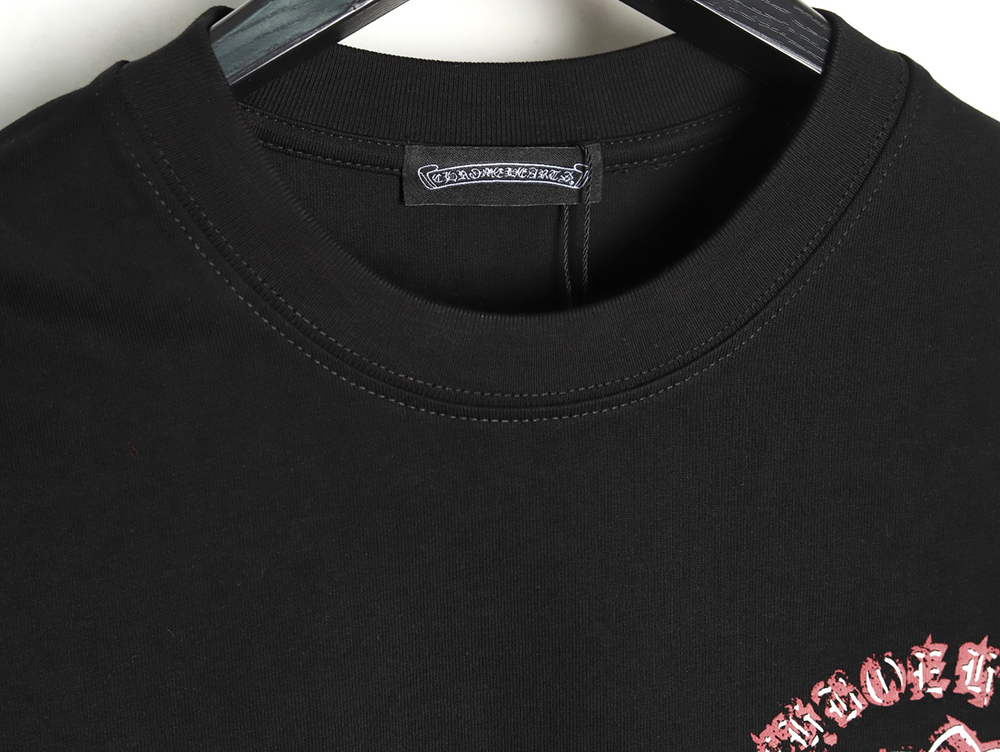 Chrome Hearts mottled cross Sanskrit print short sleeves TSK1