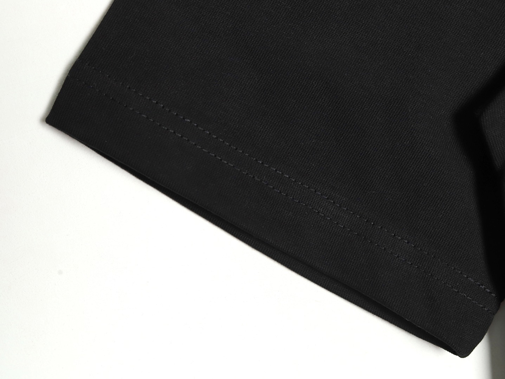 Chrome Hearts ink-dyed horseshoe print short sleeves TSK1