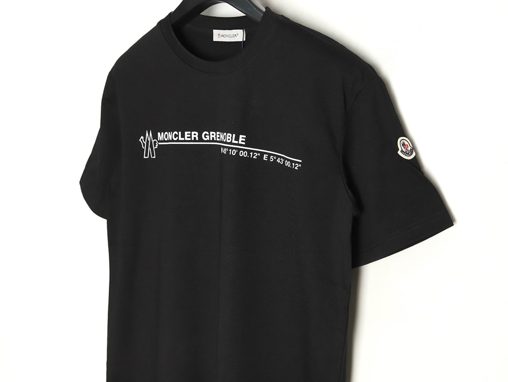 Moncler coordinate letter print short sleeve