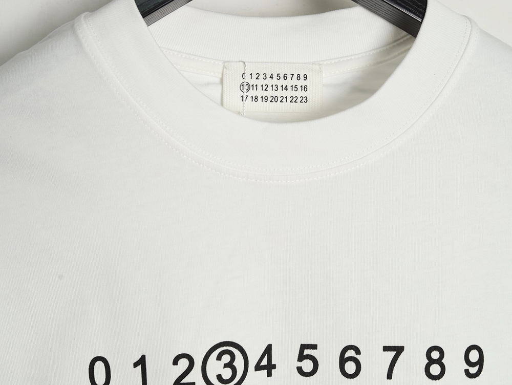 Maison Margiela alphanumeric print short-sleeved T-shirt