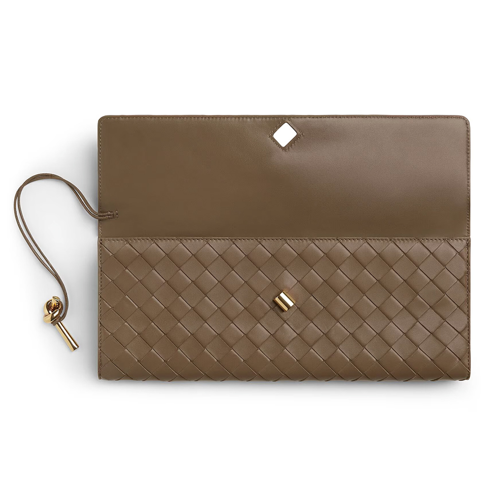 Bottega Veneta Andiamo Clutch Bags P32360 13*31*3cm