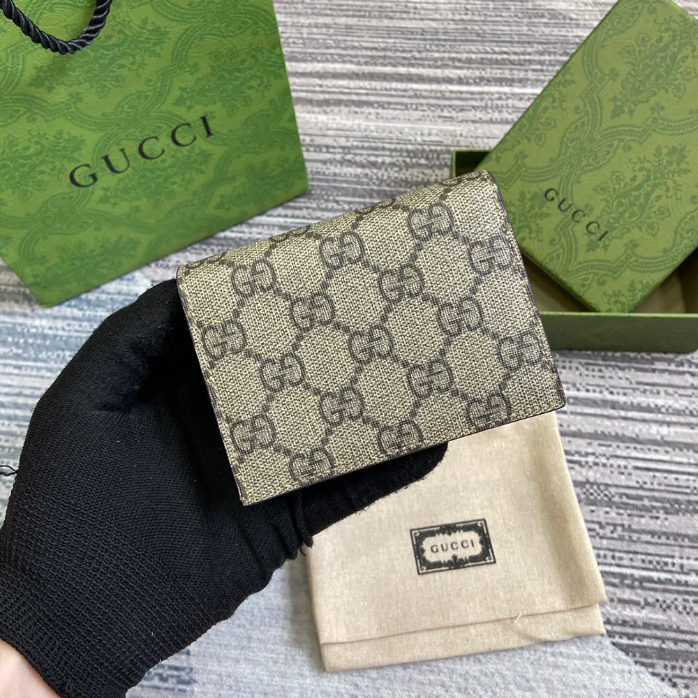 Gucci Wallets 790055 8.5*11*3cm