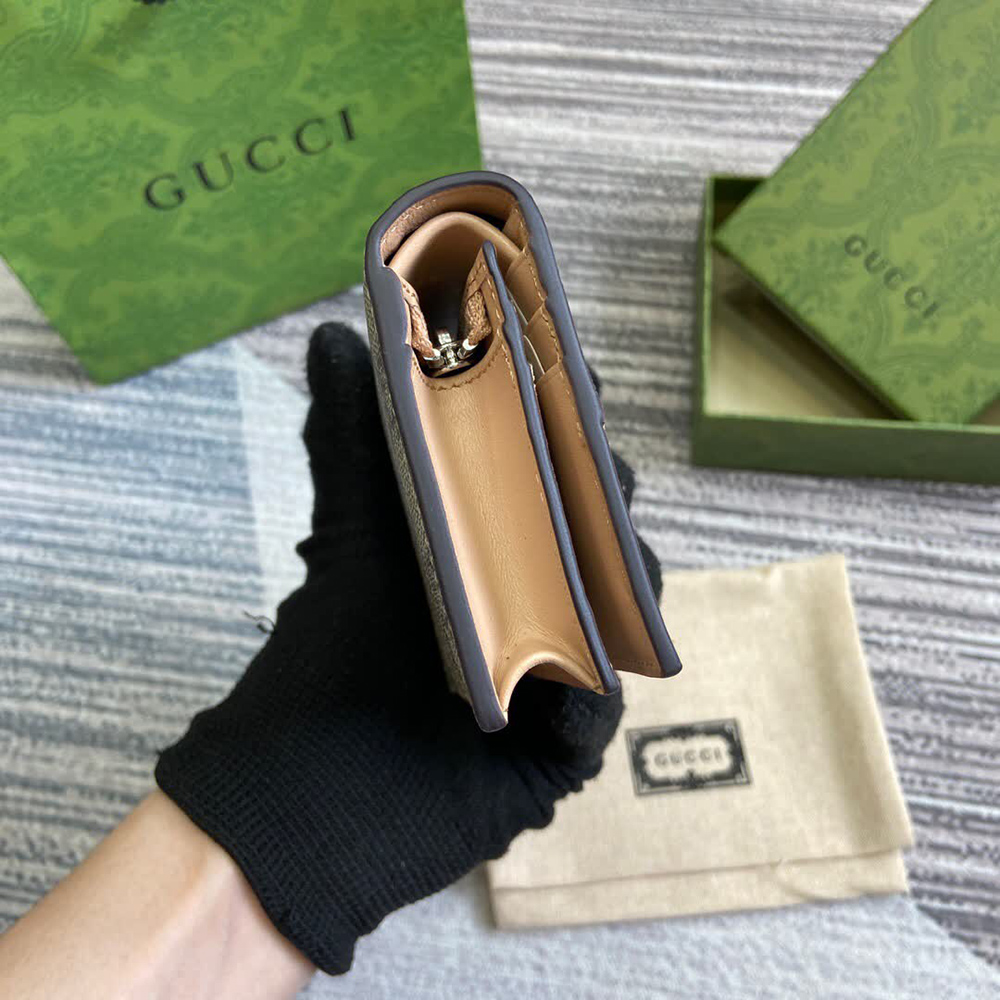 Gucci Wallets 790055 8.5*11*3cm