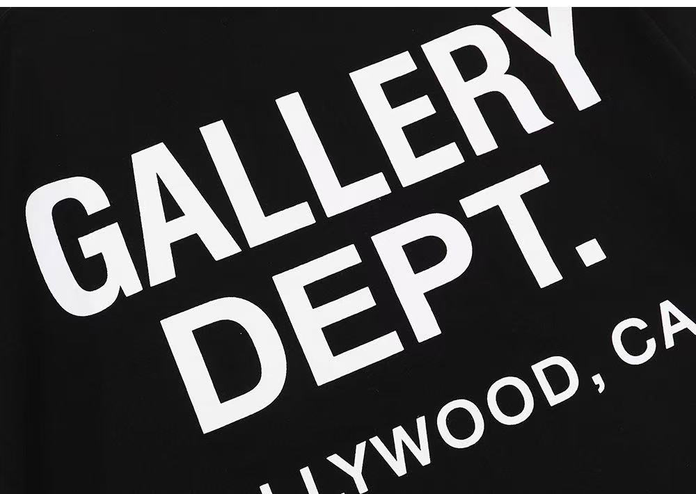 Gallery Dept 21ss English Letters Logo Printed Short Sleeves