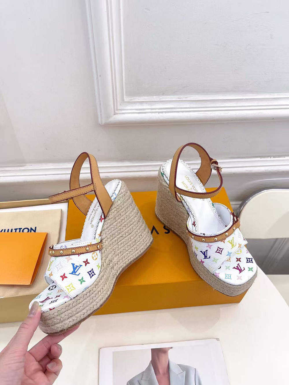 Louis Vuitton & TM Helios Sandals