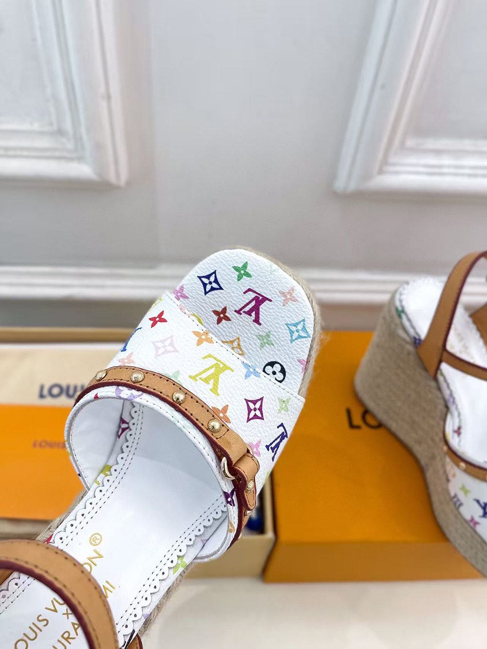 Louis Vuitton & TM Helios Sandals