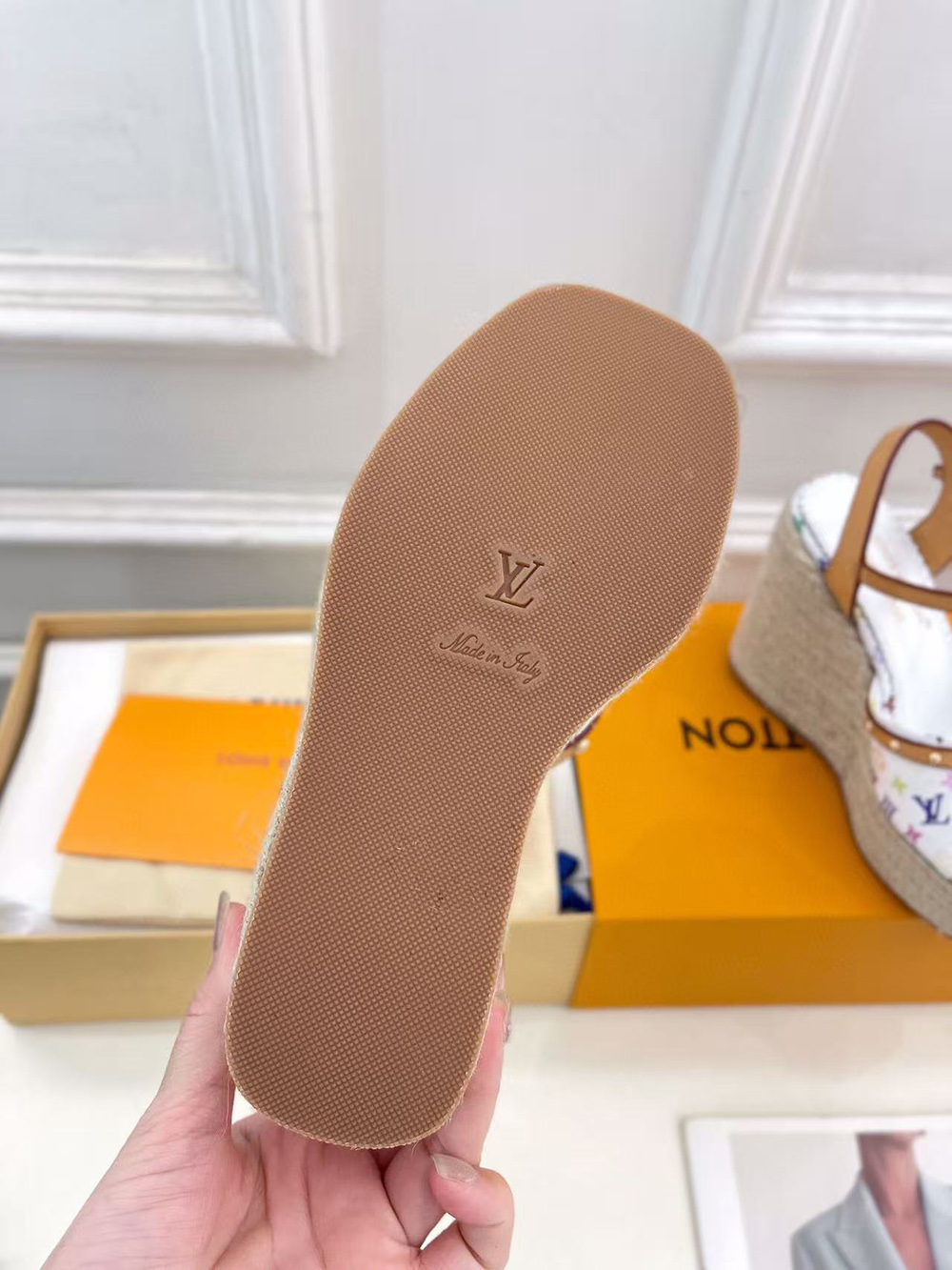 Louis Vuitton & TM Helios Sandals
