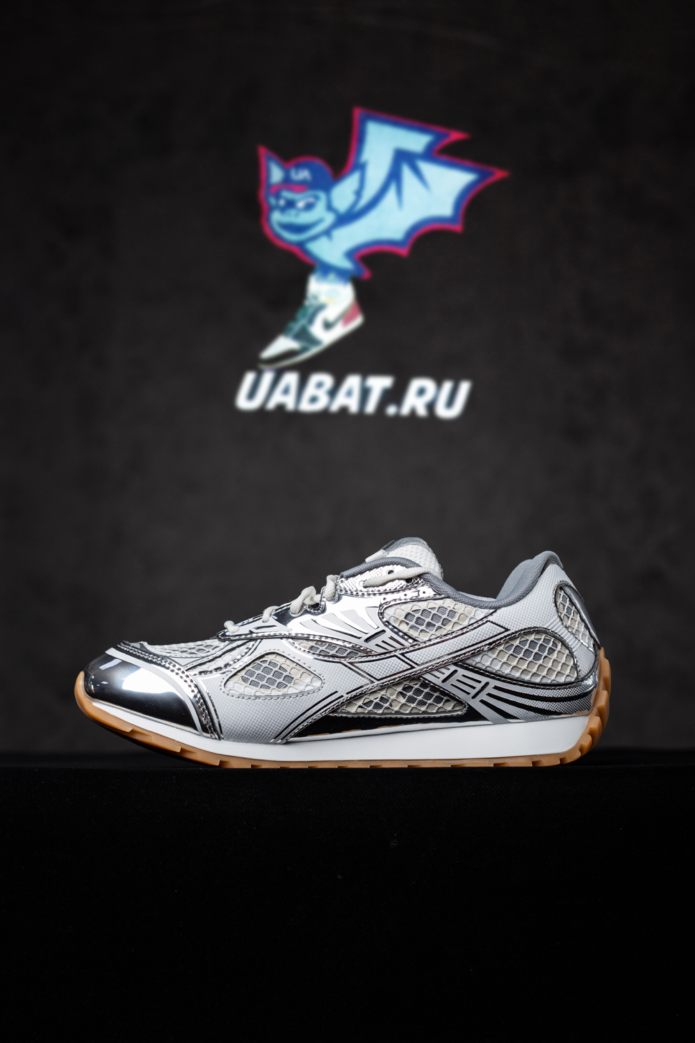 Bottega Veneta Orbit Runner Sneaker  'silver'