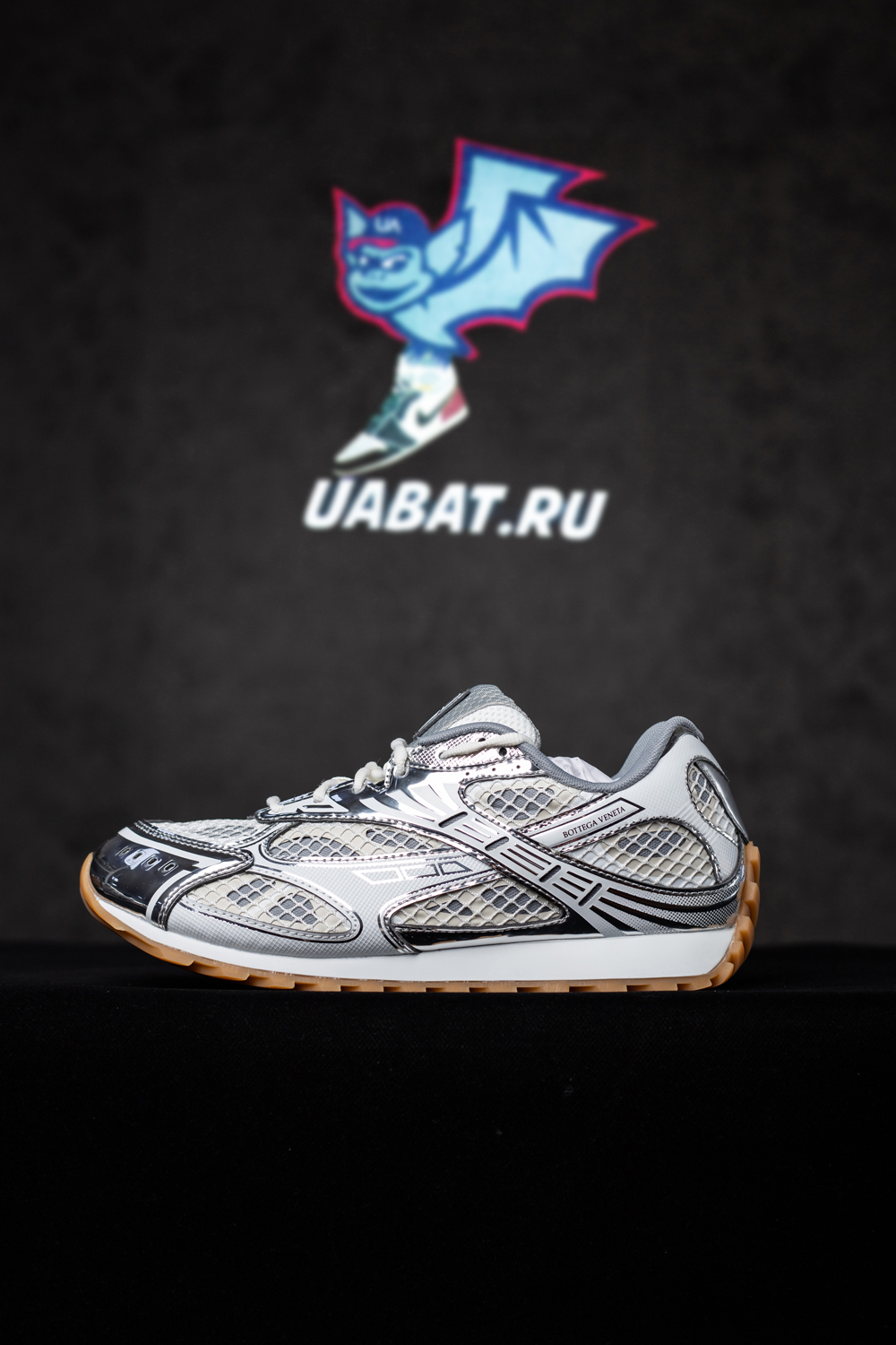 Bottega Veneta Orbit Runner Sneaker  'silver'