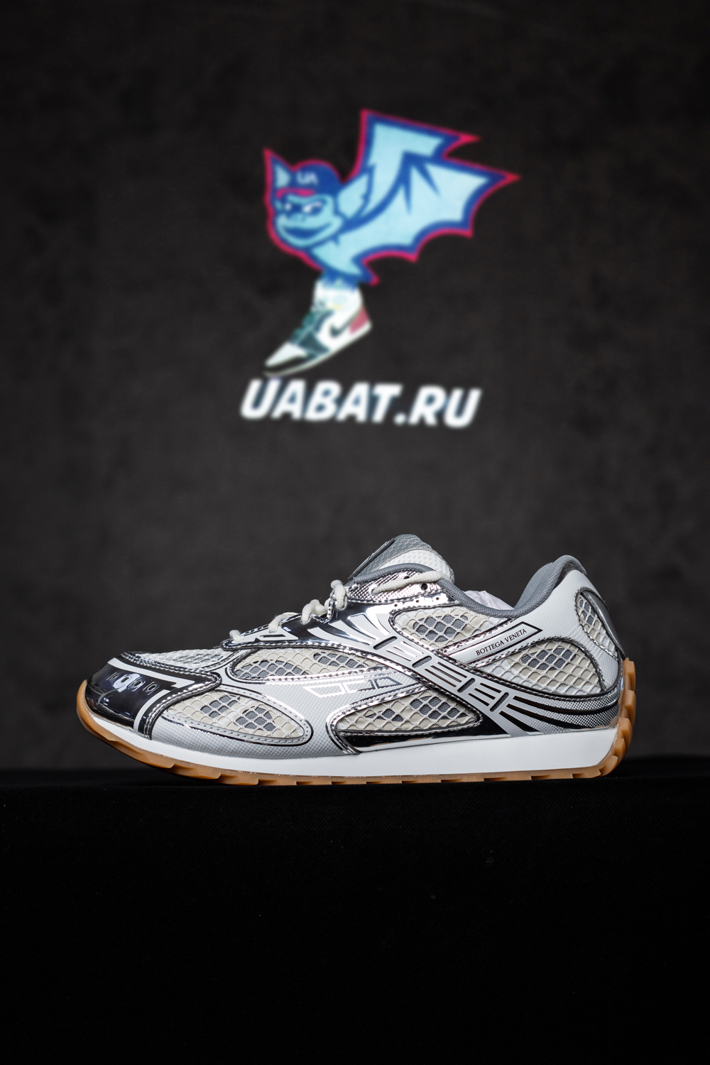 Bottega Veneta Orbit Runner Sneaker  'silver'
