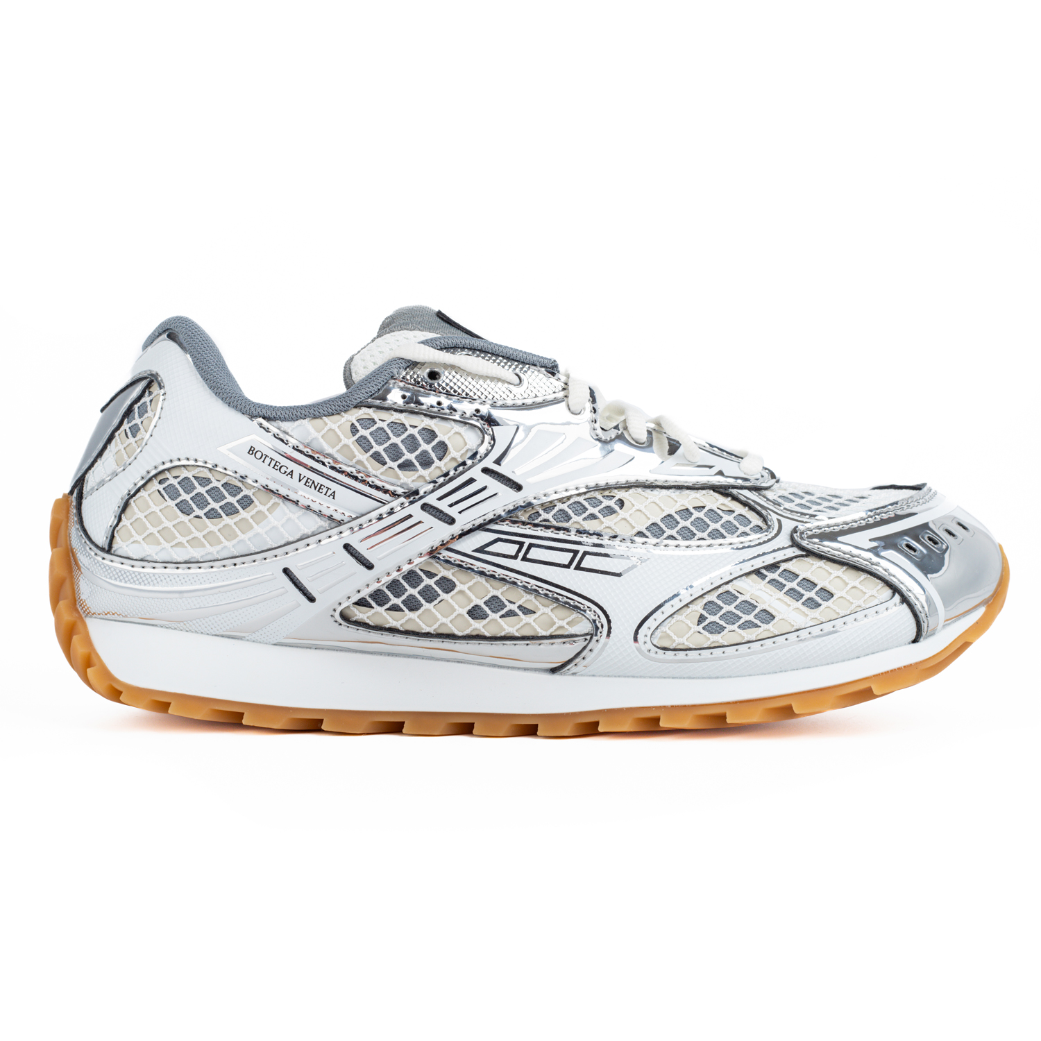 Bottega Veneta Orbit Runner Sneaker  'silver'