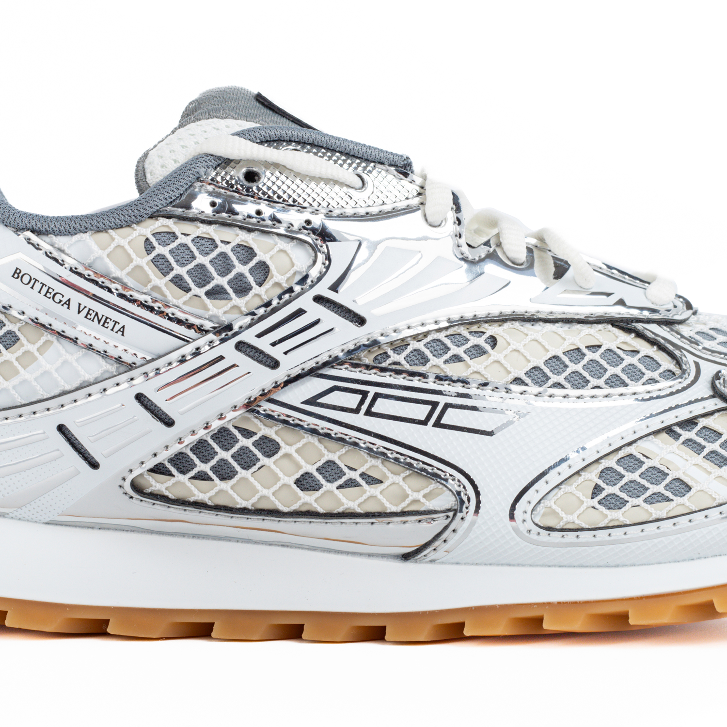 Bottega Veneta Orbit Runner Sneaker  'silver'