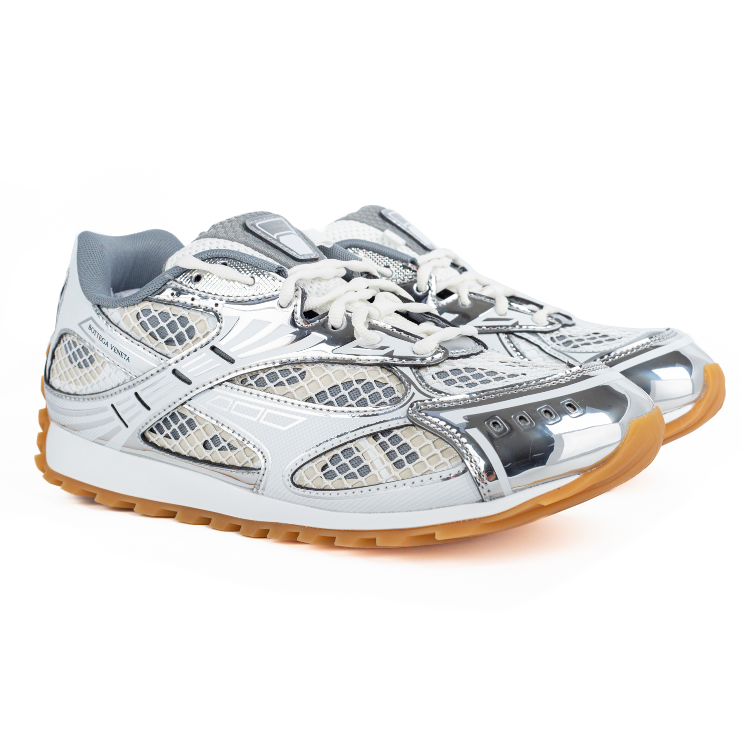 Bottega Veneta Orbit Runner Sneaker  'silver'