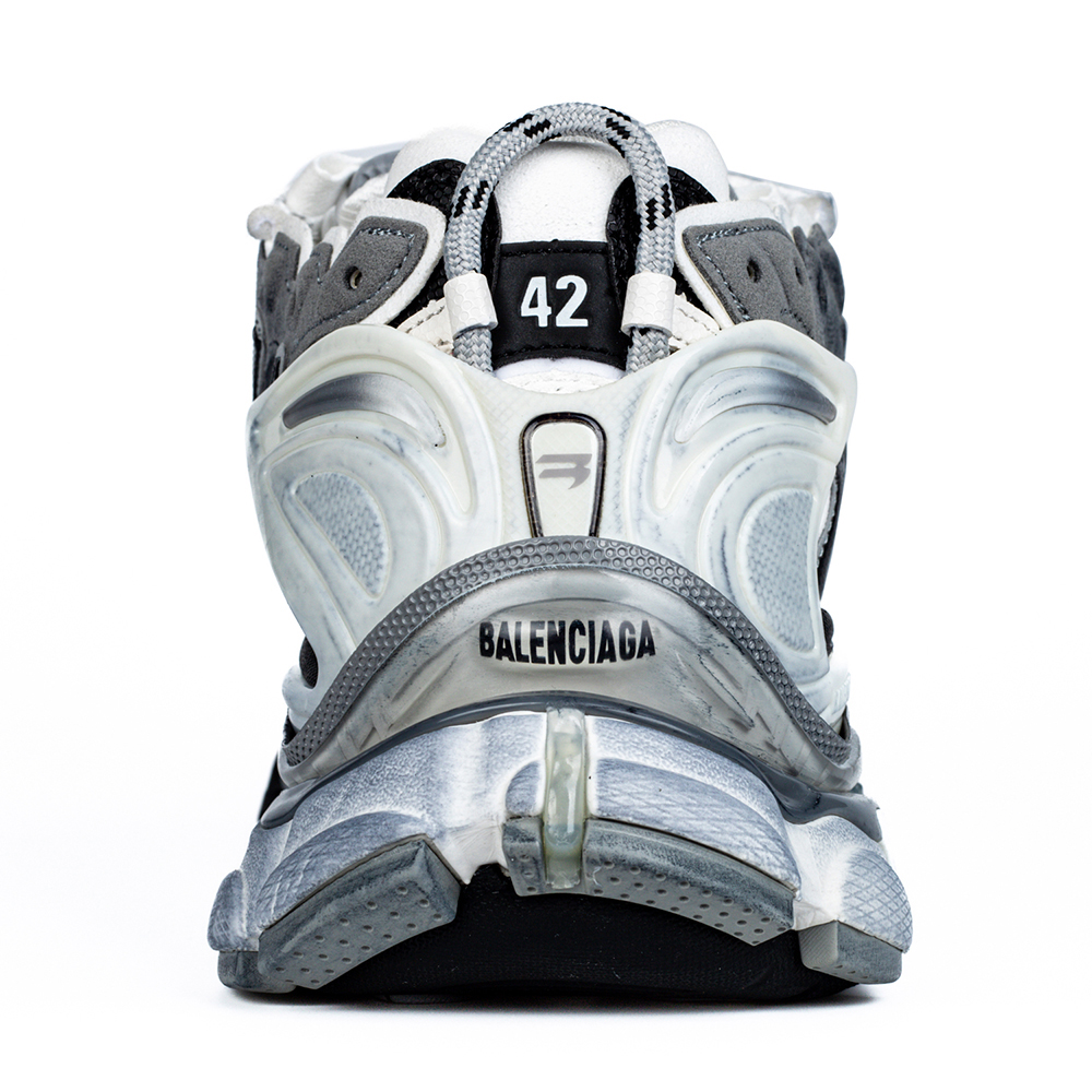 Balenciaga Runner Sneaker 'Worn-Out - Grey White Black'