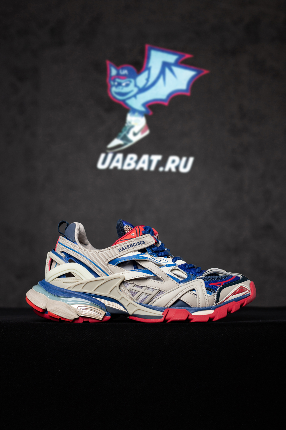 Balenciaga Track 2 'Beige Blue Red'