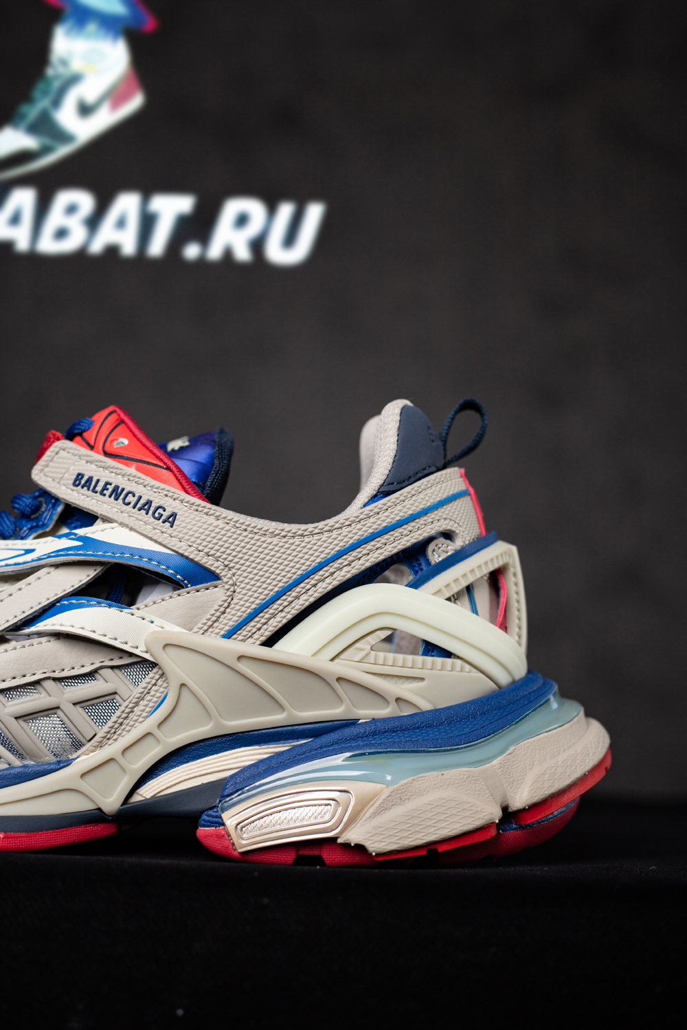 Balenciaga Track 2 'Beige Blue Red'