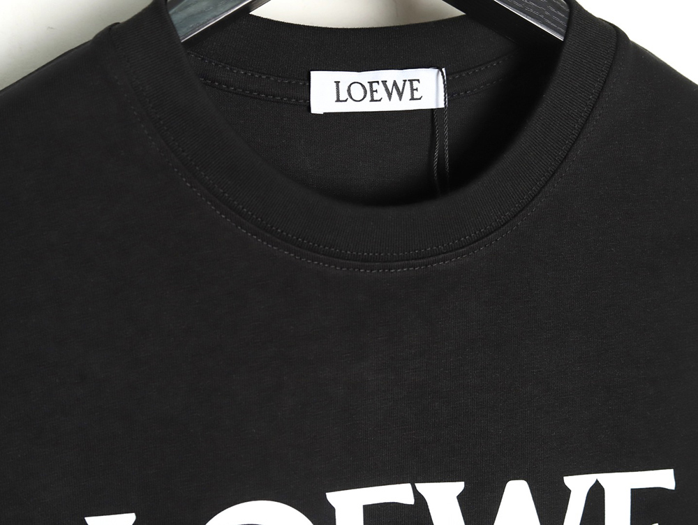 Loewe Four-leaf clover print short-sleeved T-shirt