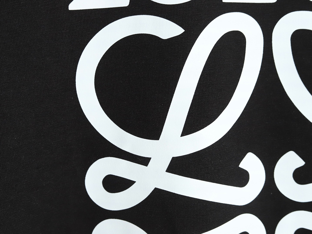 Loewe Four-leaf clover print short-sleeved T-shirt