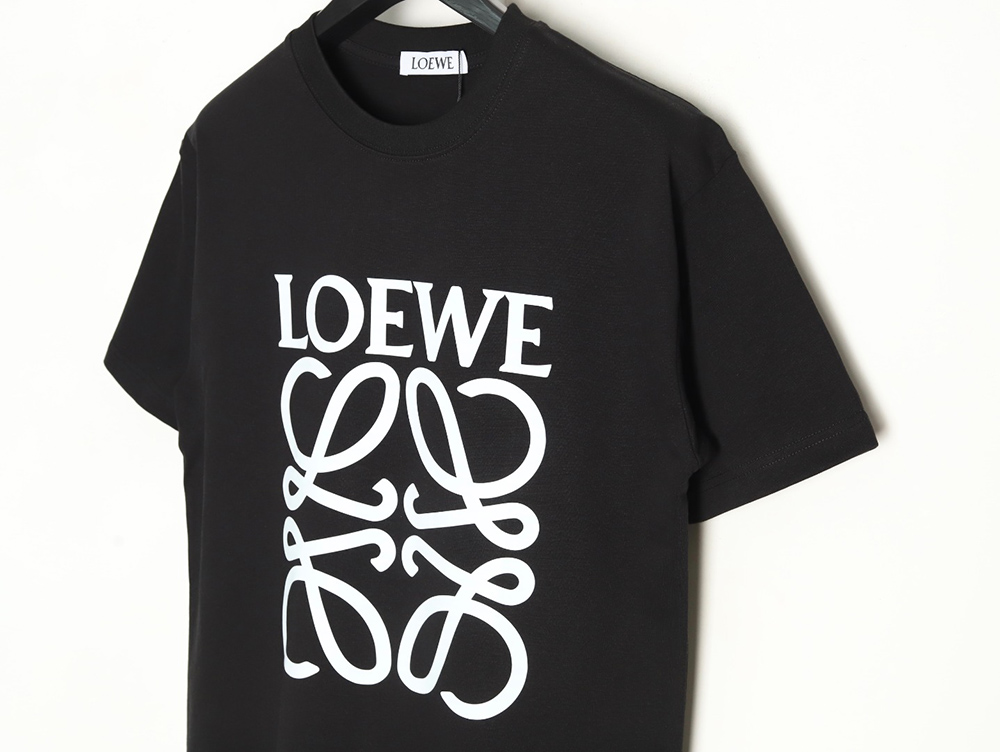 Loewe Four-leaf clover print short-sleeved T-shirt