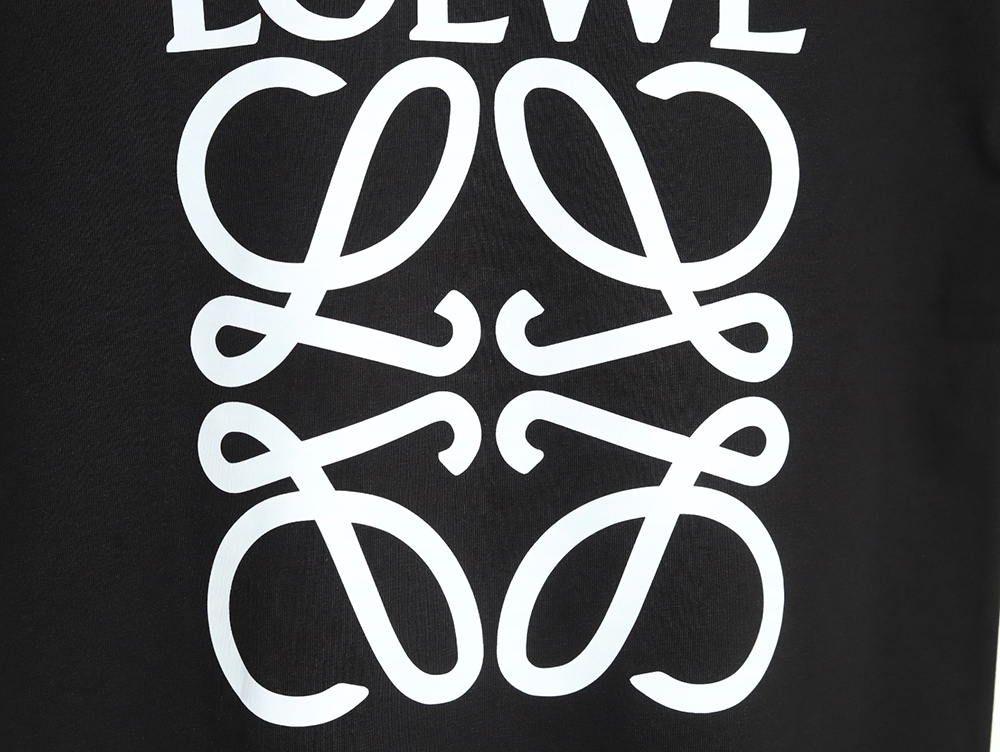 Loewe Four-leaf clover print short-sleeved T-shirt