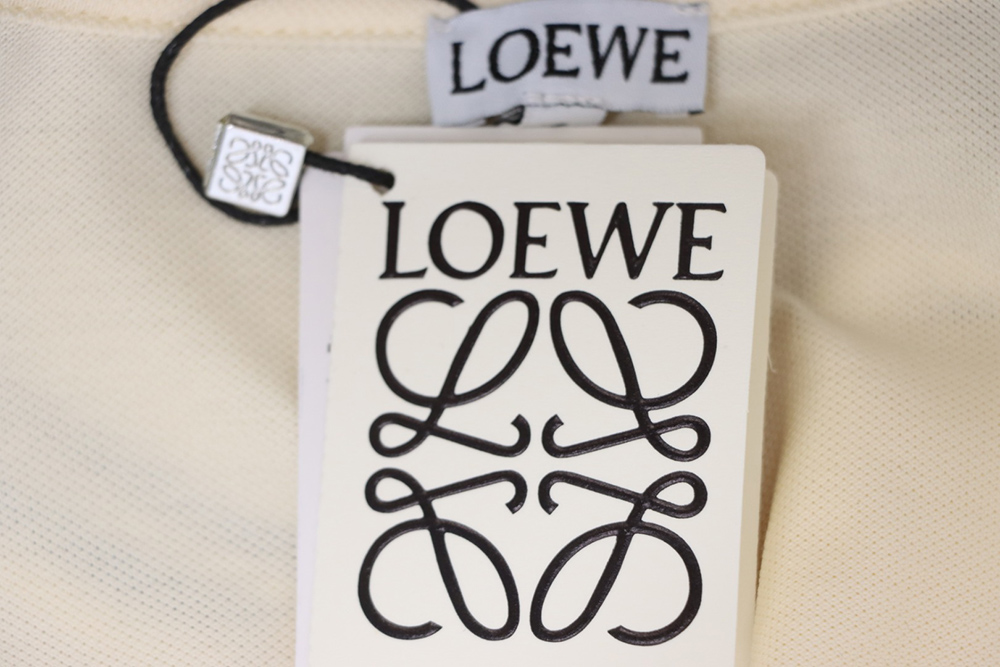 Loewe Pocket Colorful Embroidery Polo Short Sleeve