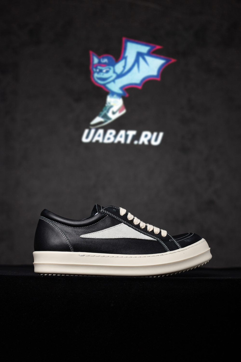 Rick Owens Strobe Vintage Low 'Black Milk'