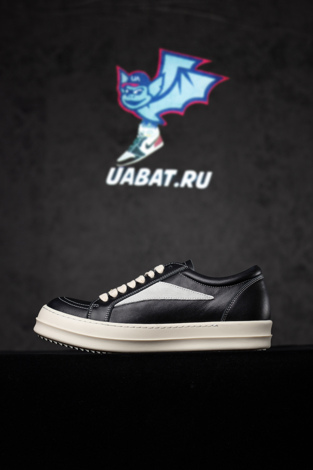 Rick Owens Strobe Vintage Low 'Black Milk'
